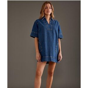 Aligne. Cora. Mini Denim Dress.